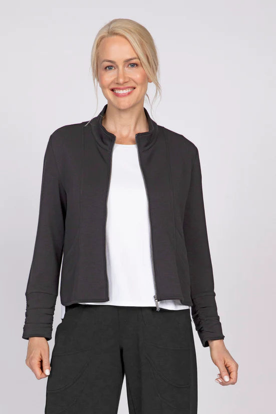 Featherlux Knit Solid Stitch Jacket