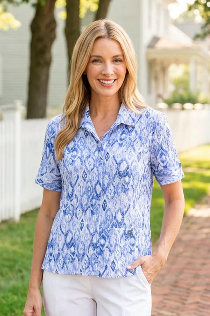 Painted Diamonds Laid Back Shirt