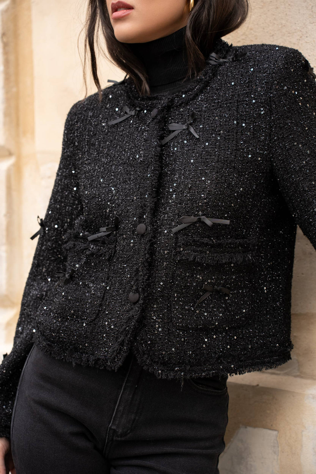 Lola Tweed Jacket with pockets