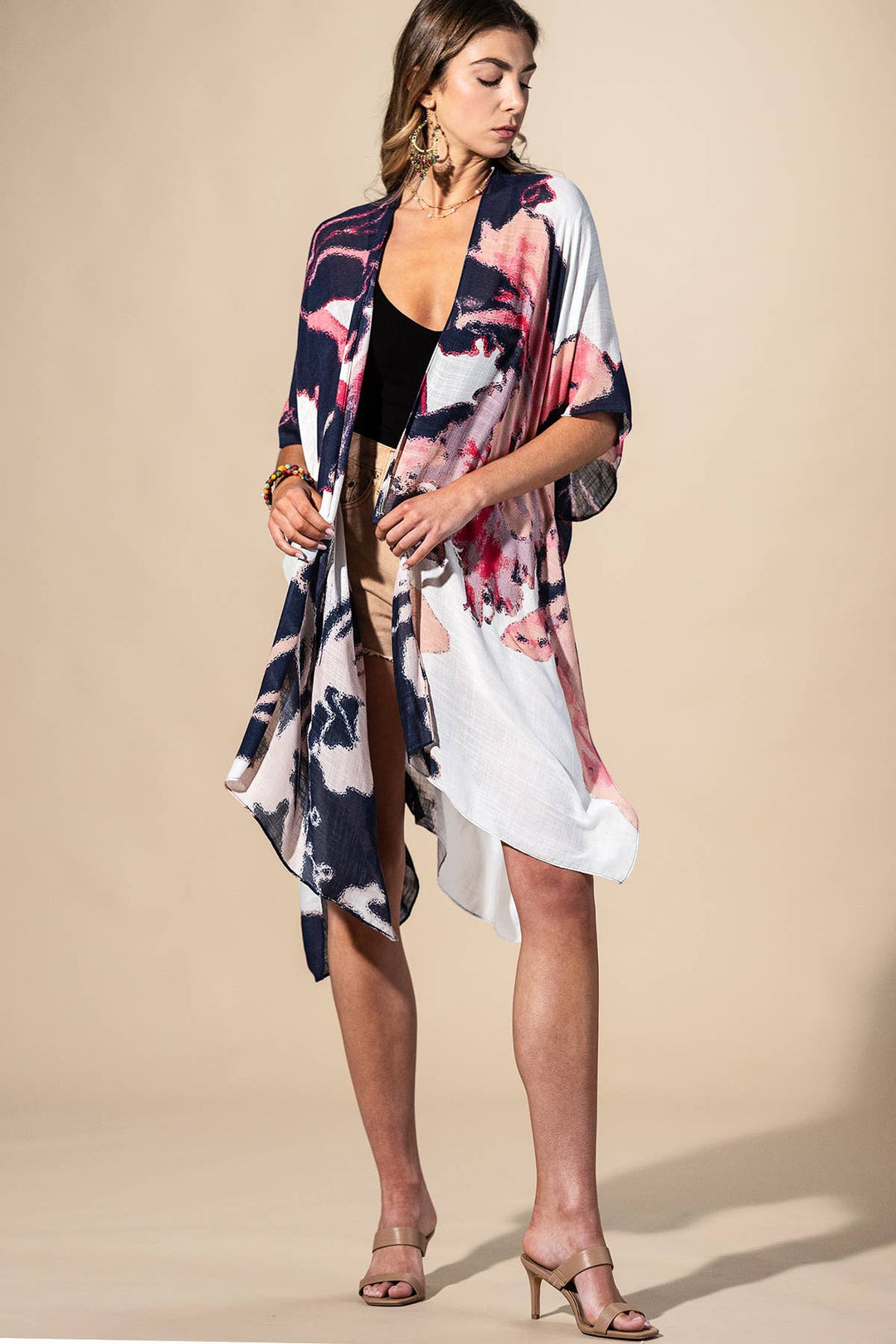 Painted Bloom Kimono