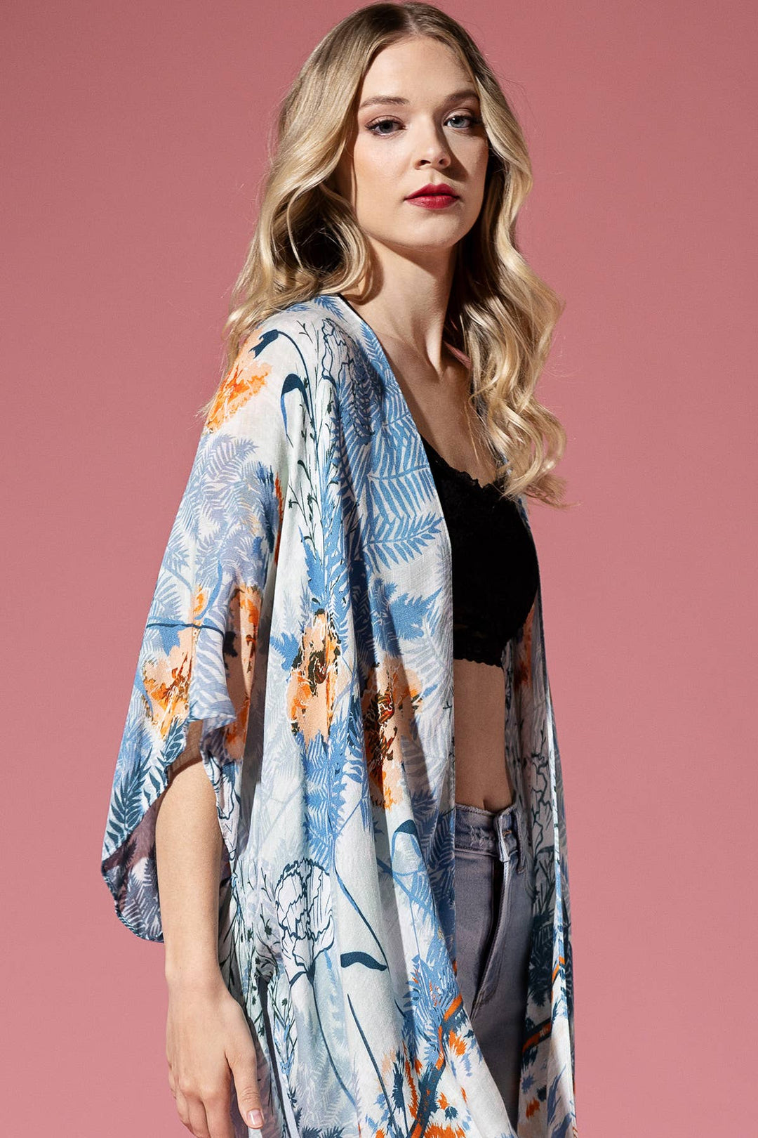 Indigo Morning Kimono