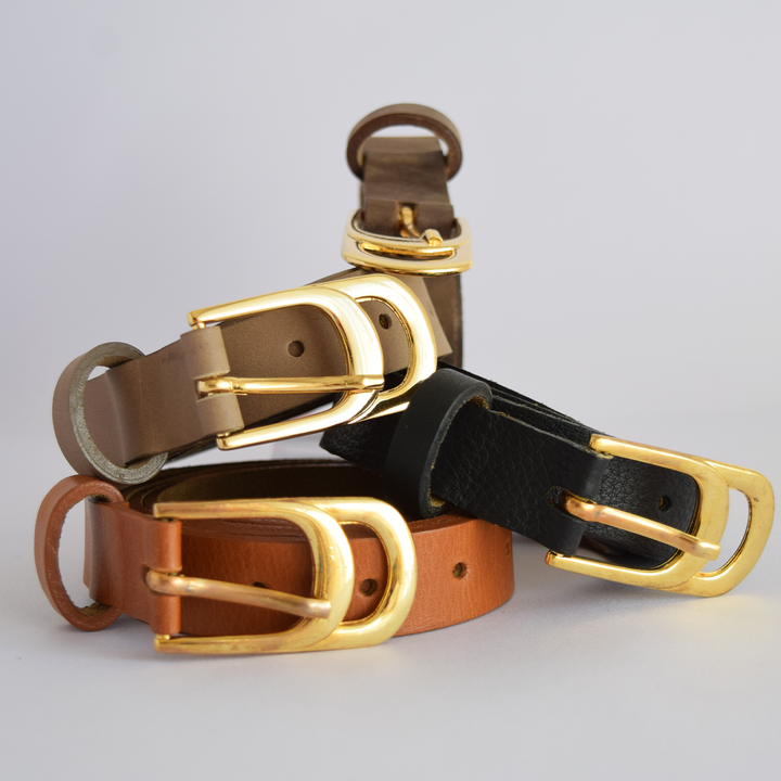 Infinity Belt – Classic Jean Belt | Cognac | Polished Fit