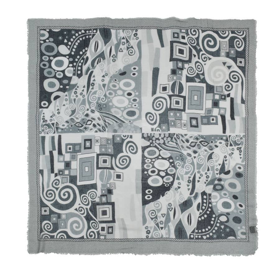 Serenity Artful Square Scarf