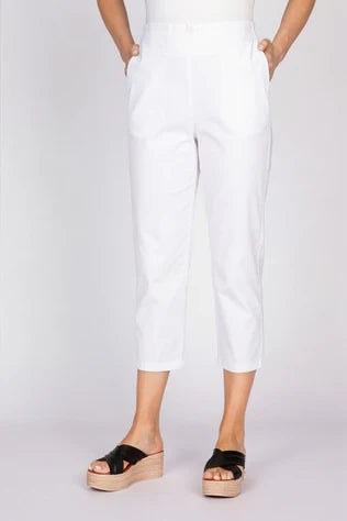 Woven Edit Streamline Capri