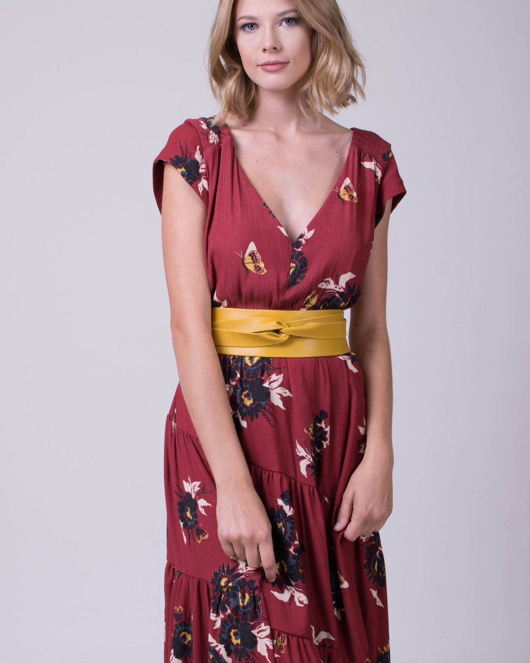 Wrap Belt - Mustard | Adjustable OS