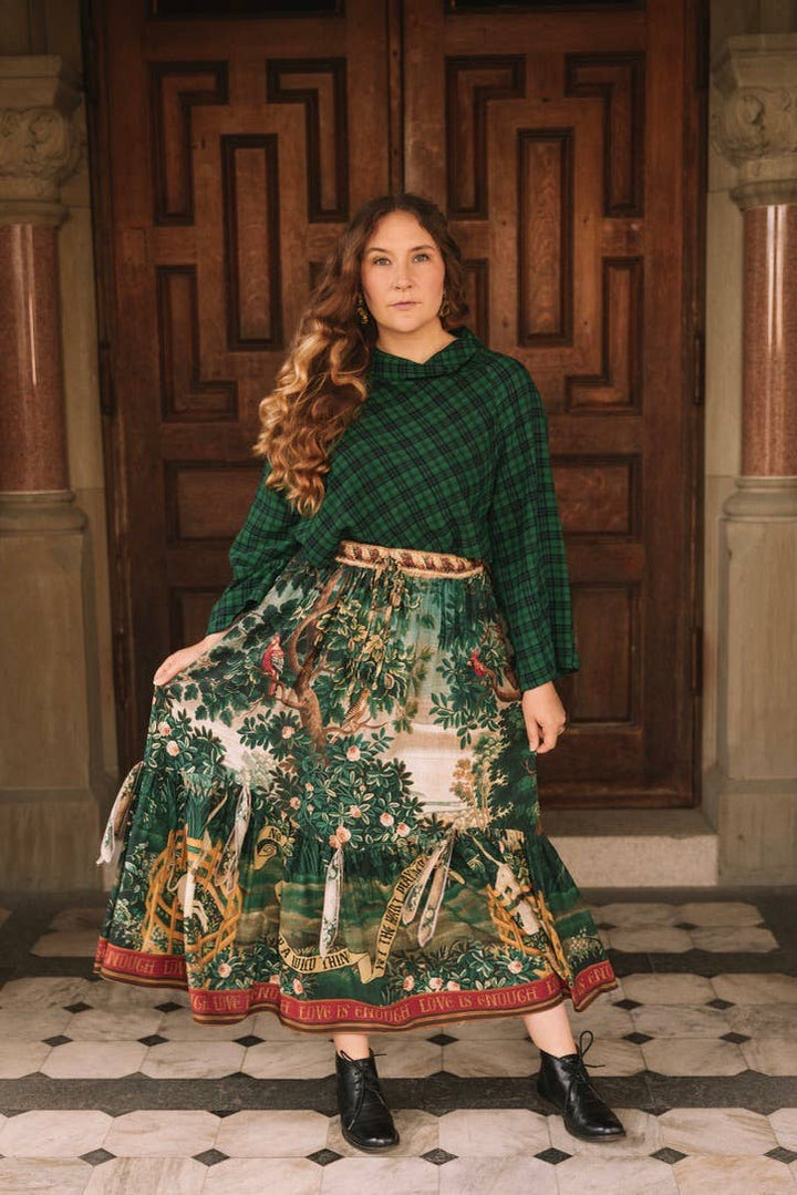Wildheart Atelier Skirt w/ Pockets, Tassles & Unicorn