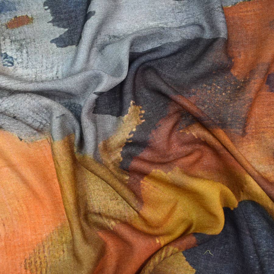 Keller Abstract Painterly Scarf