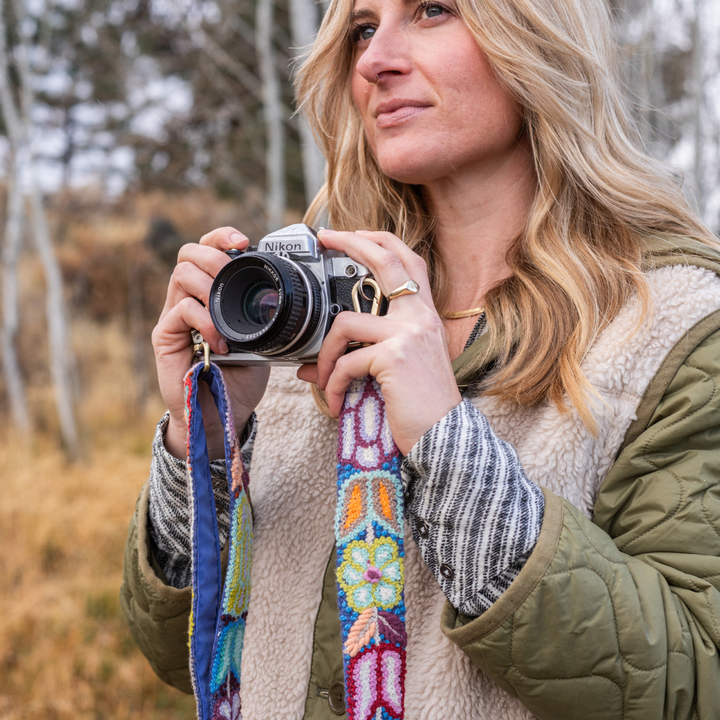Folklorica Embroidered Adjustable Bag/Camera Strap