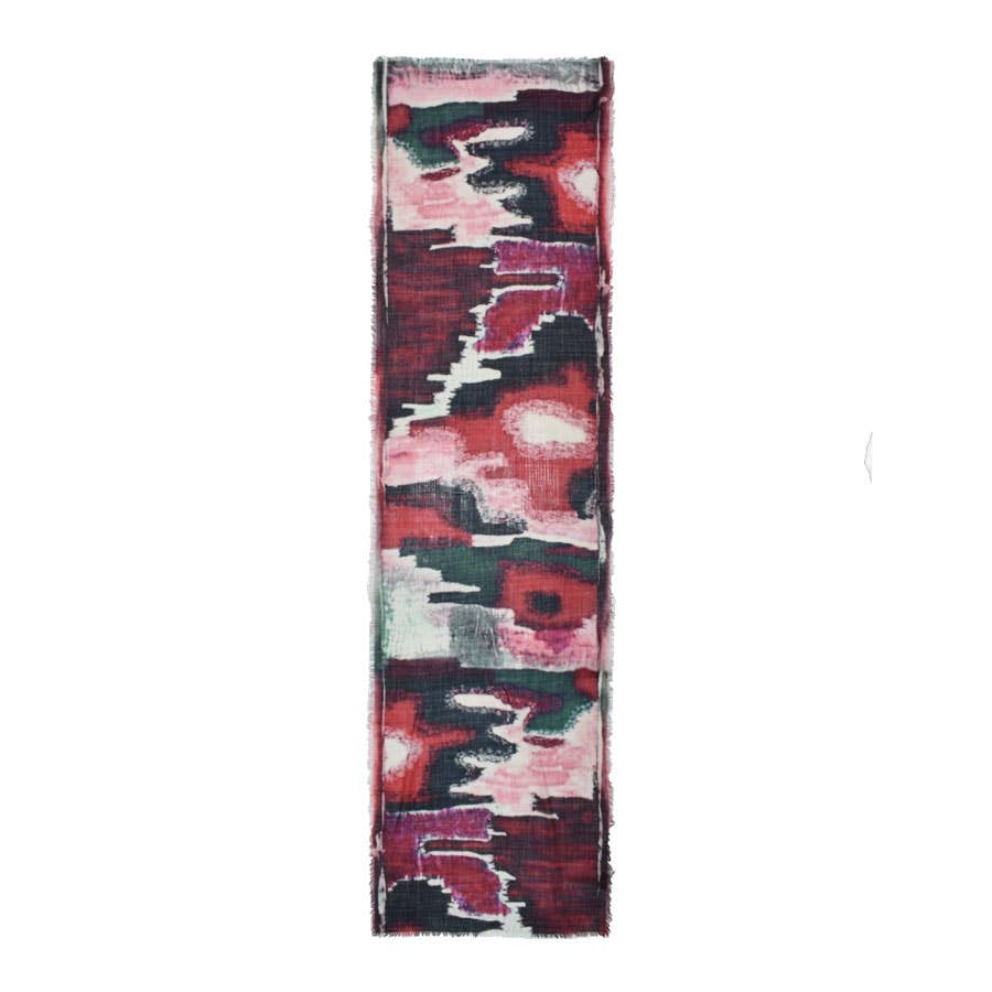 Nairobi Abstract Matty Wool Scarf