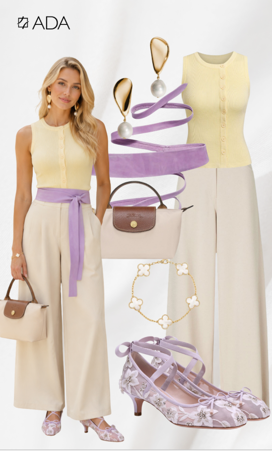 Wrap Belt - Lilac