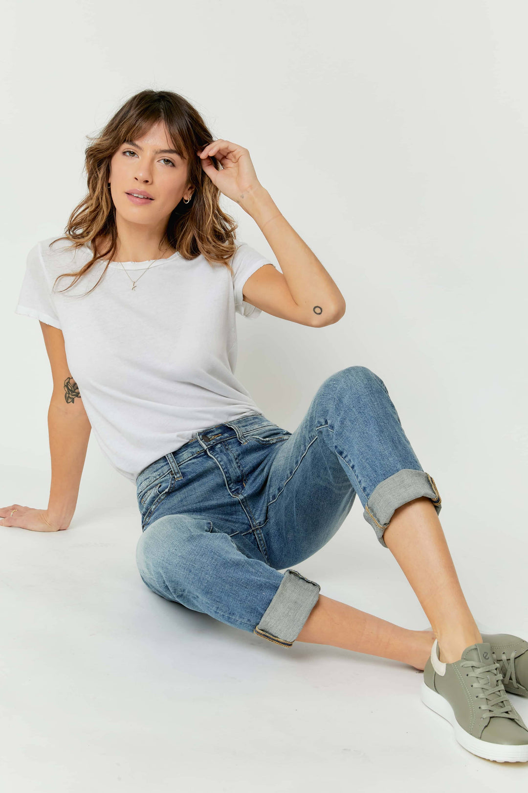 Crosby Mid Rise Relaxed Taper Jean, 4 Year Vintage