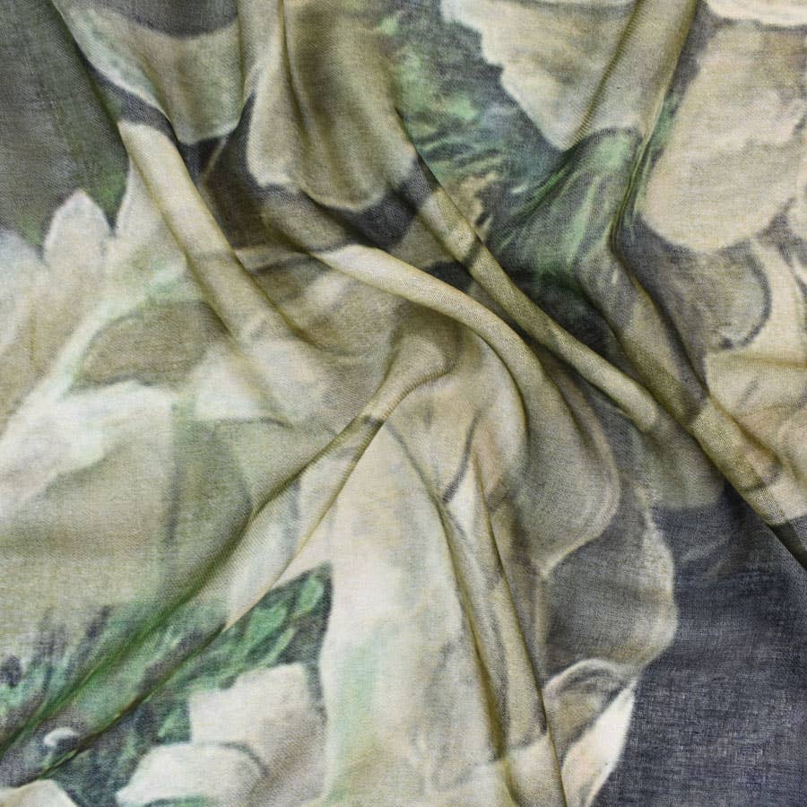 Moira Floral Cashmere Scarf