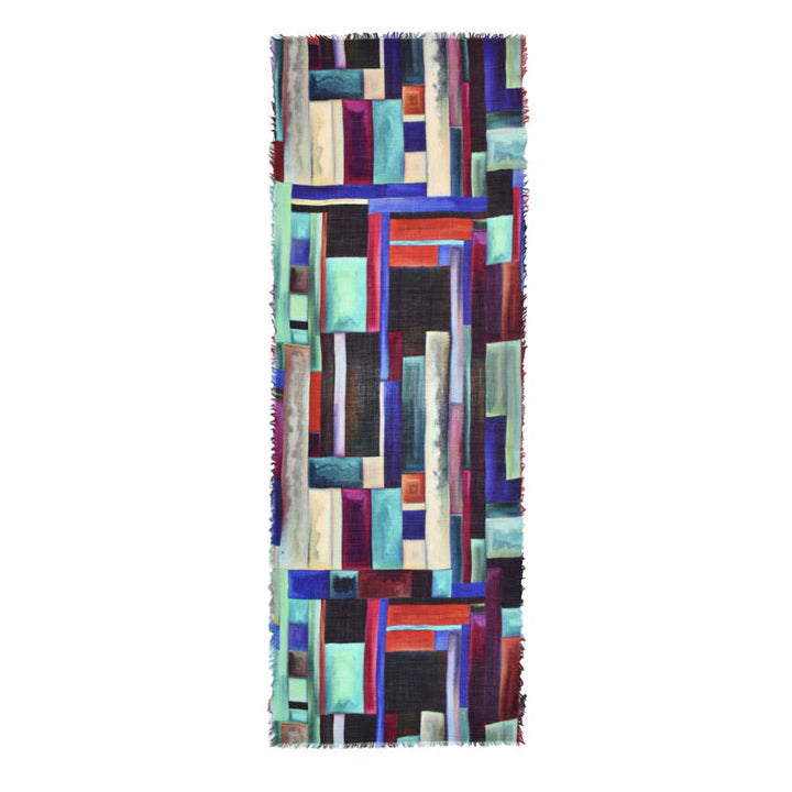 Trudy Vibrant Geo Scarf