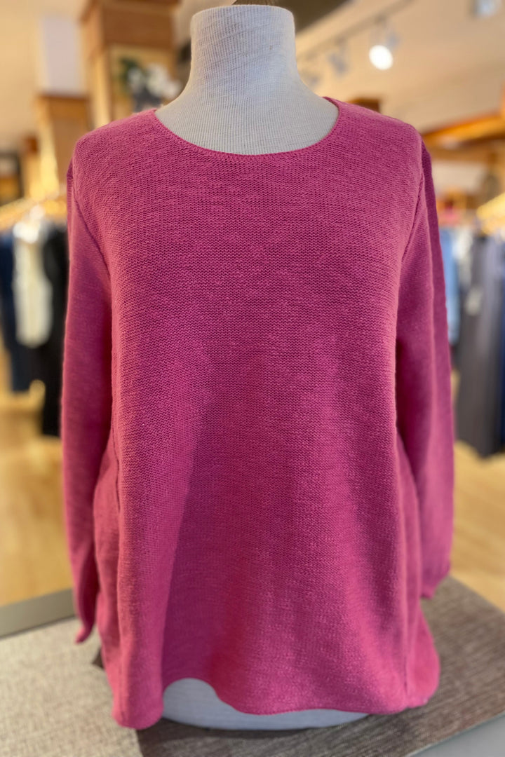 The Ultimate Cotton Sweater - Hi Low Slub Crew