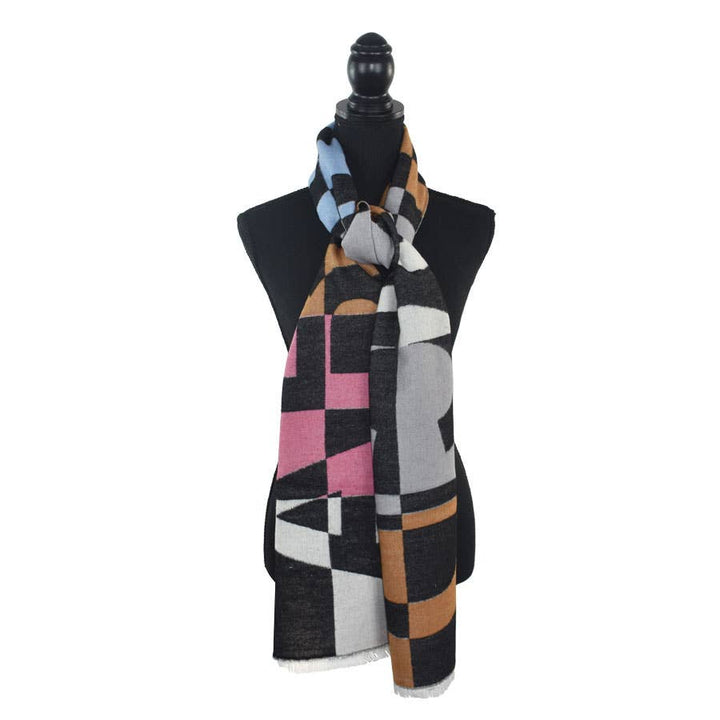 Dido Graphic Letters Scarf