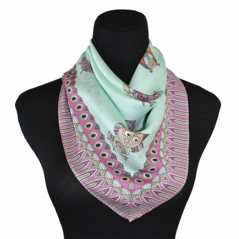 Hoot Whimsical Owl Neckerchief