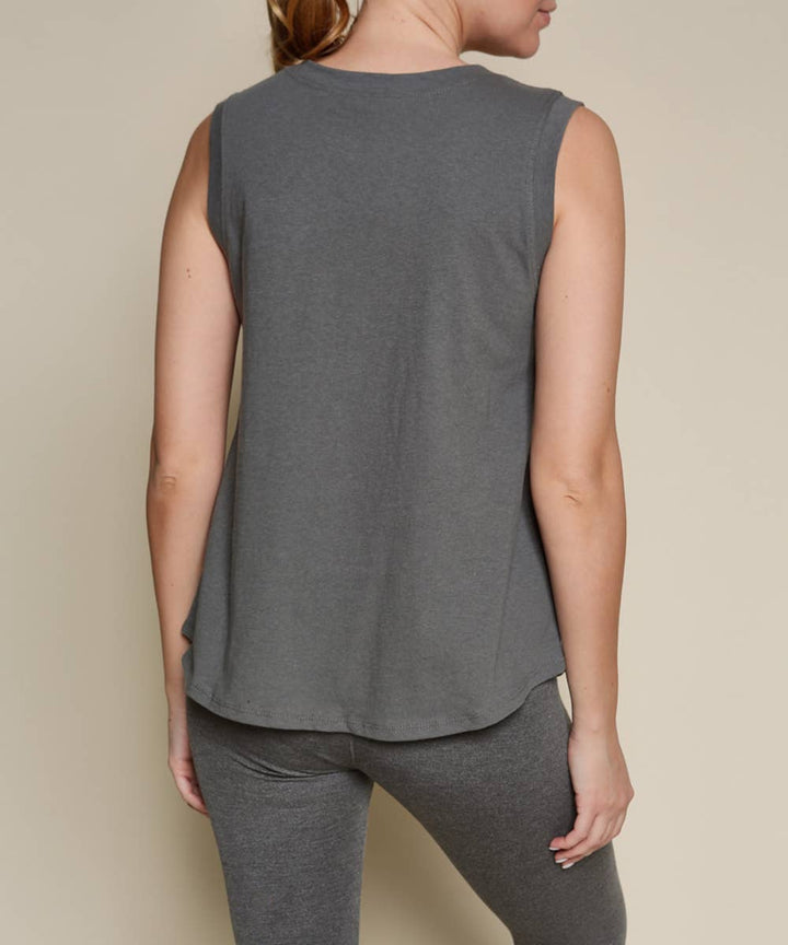 Recycled Cotton Muscle Tank
