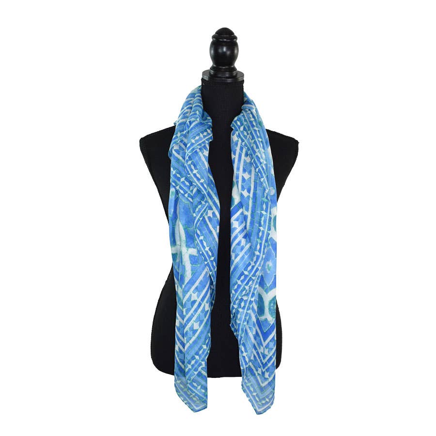 Arnette Medallion Print Square Scarf