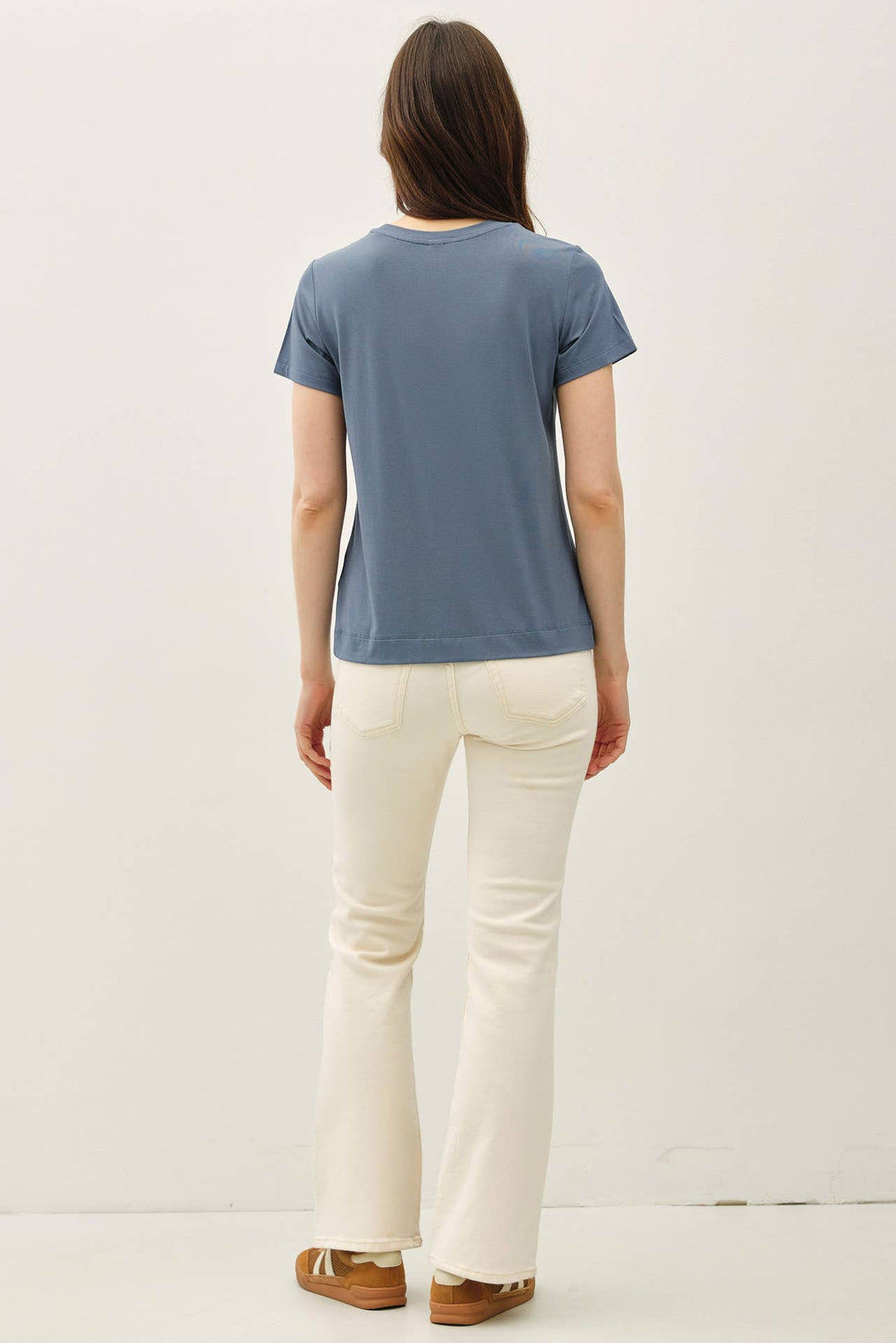 Bamboo/Modal Basic Round Neck T-Shirt