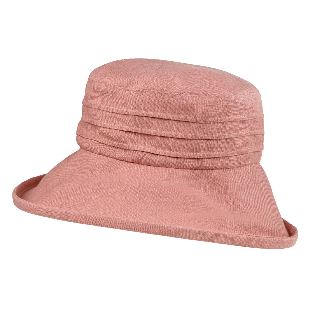 Large Brim Linen, Packable Sun Hat