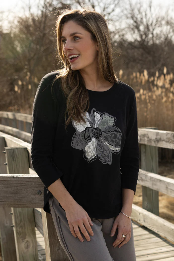 Destination Flower Hi-Lo Tee