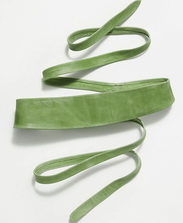 Wrap Belt – Light Olive | Adjustable One-Size | Core Style
