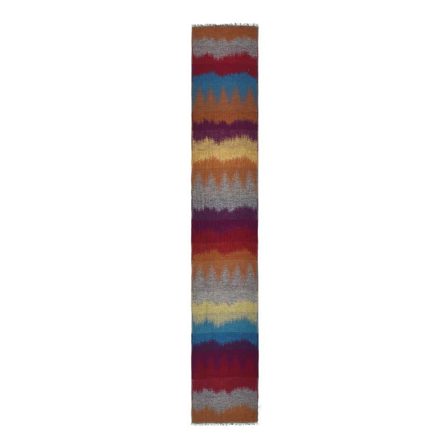 Jettson Narrow Woven Stripe Scarf