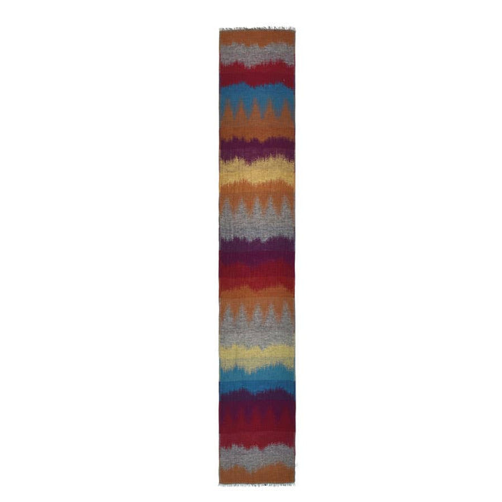 Jettson Narrow Woven Stripe Scarf