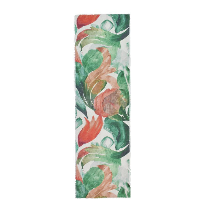 Nuala Painterly Narrow Scarf