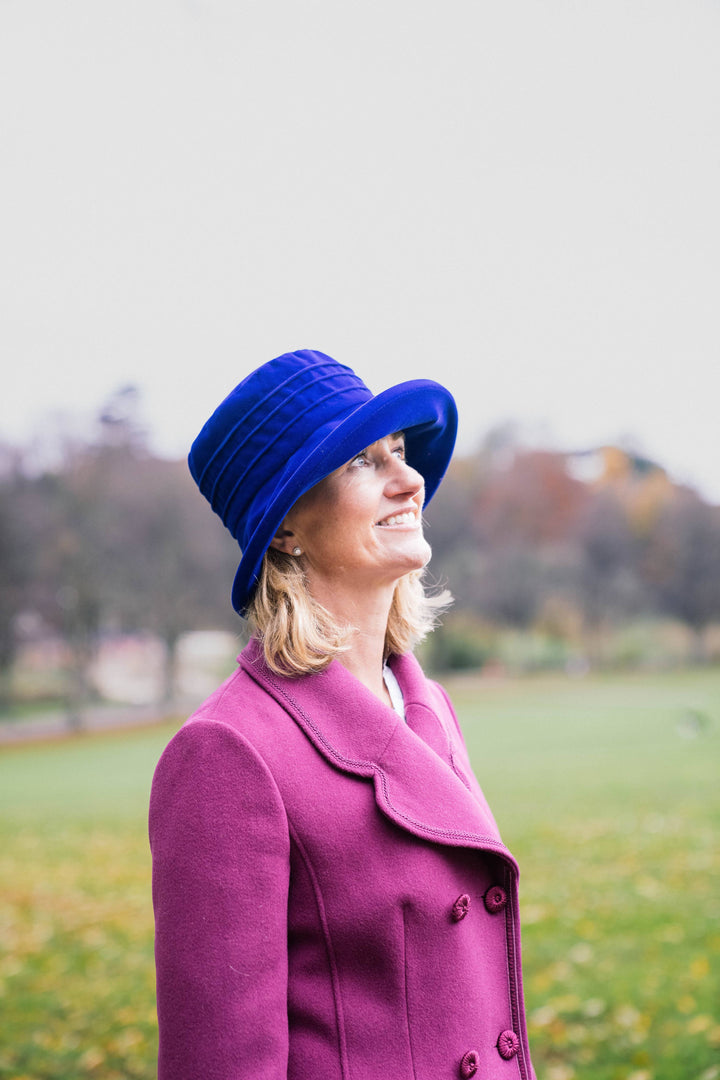 Water Resistant Velour Packable Hat