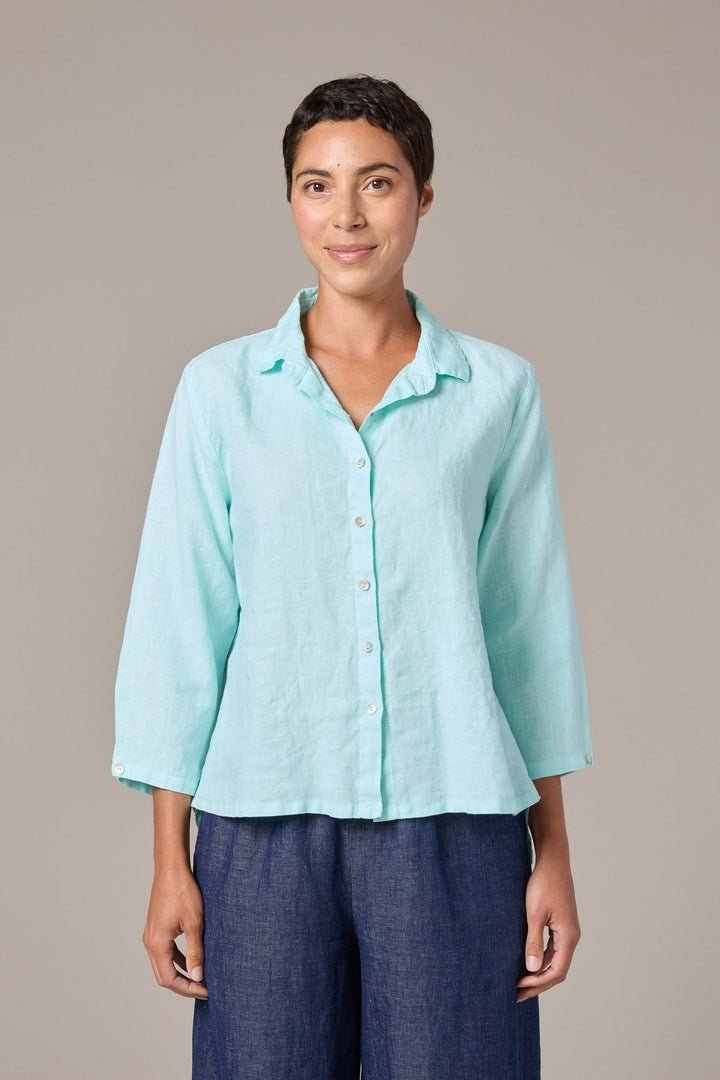 Snake Eyes and Boxcars Linen Shirt