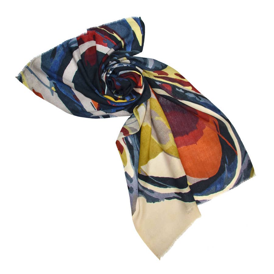Zaganas Abstract Shapes Scarf