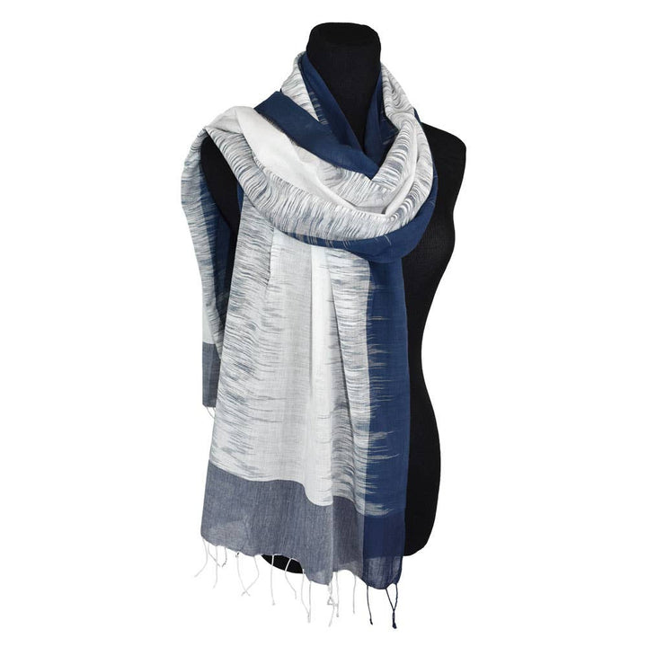 Wickham Handwoven Ikat Scarf
