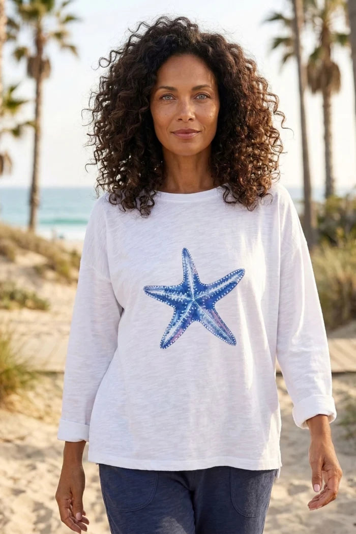 Destination Terry Starfish Pullover