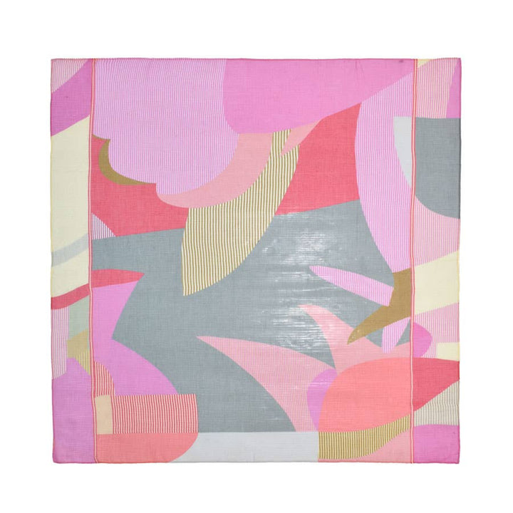 Effie Mixed Geo Square Scarf