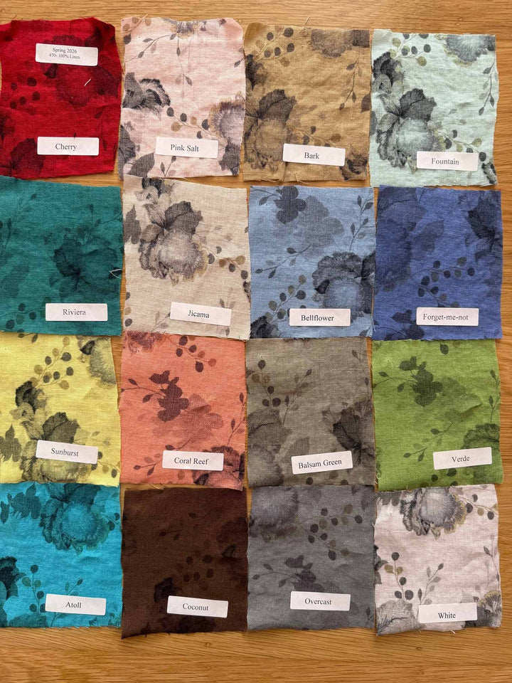 Hot Off The Press Printed Linen Dress