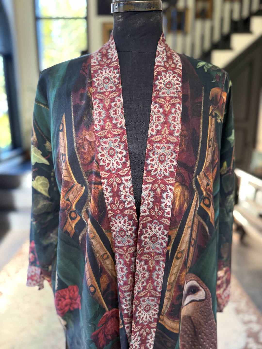 Solstice Matineé (mid-length) duster ft Persephone & Moon