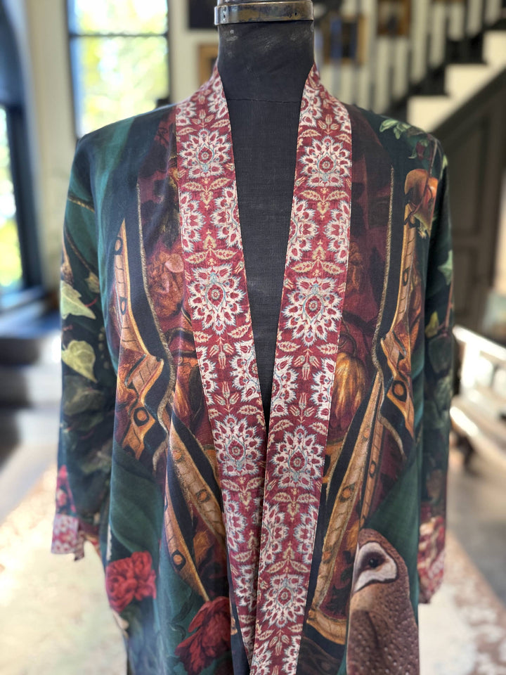 Solstice Matineé (mid-length) duster ft Persephone & Moon