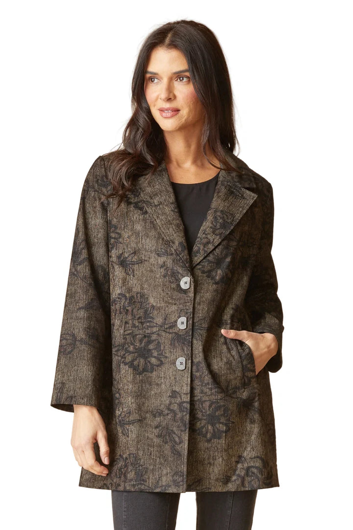 Luxe Cord Paris Car Coat