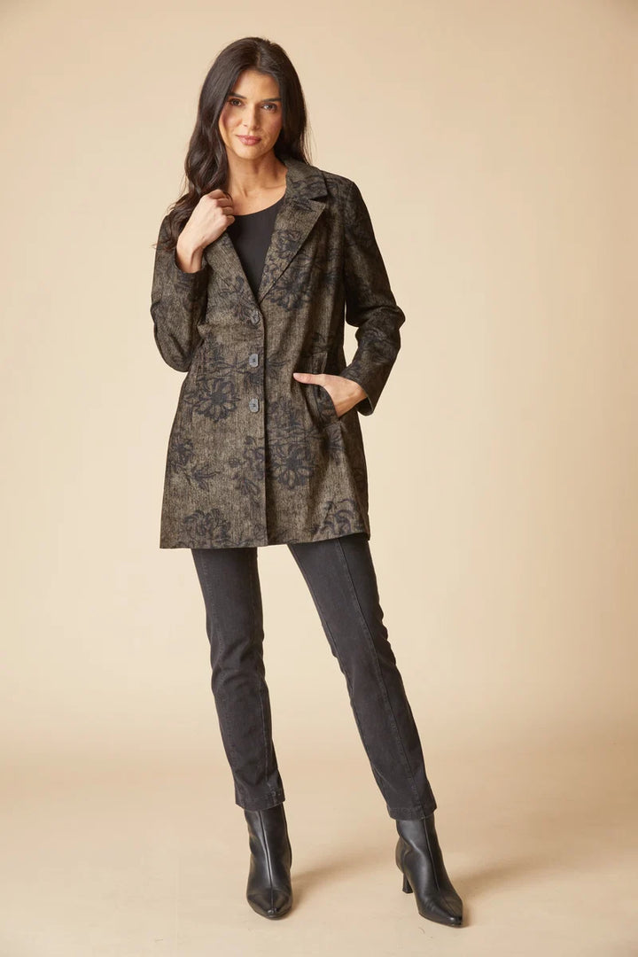 Luxe Cord Paris Car Coat