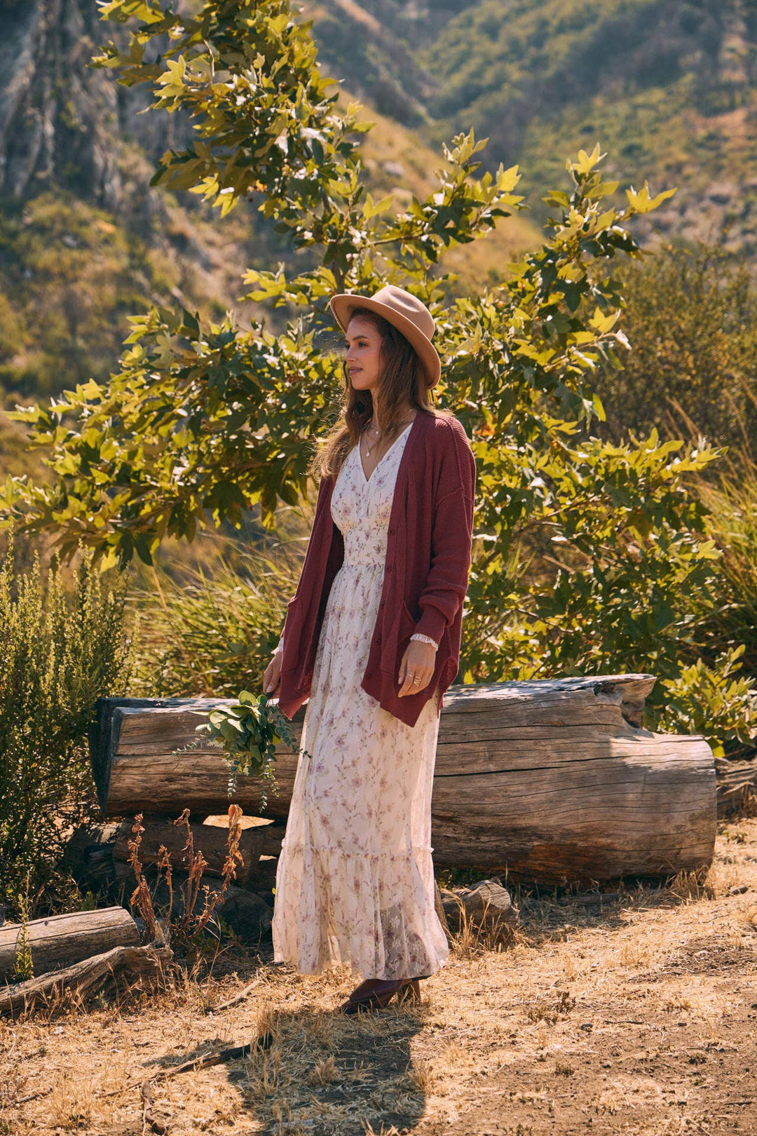 Dreamy Floral Mesh Maxi Dress With Smocked Waist