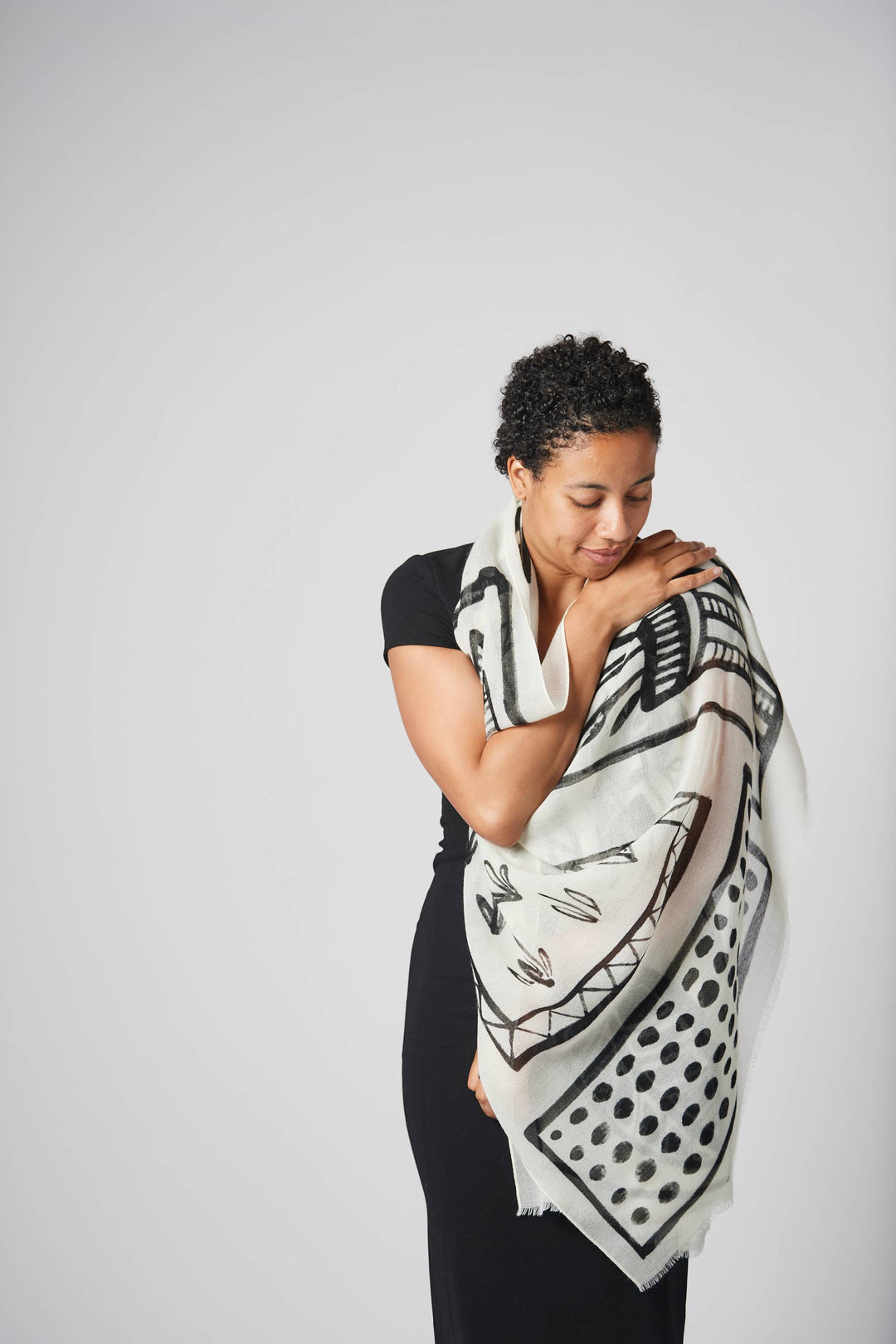 In the Garden Travel Art Scarf/Shawl