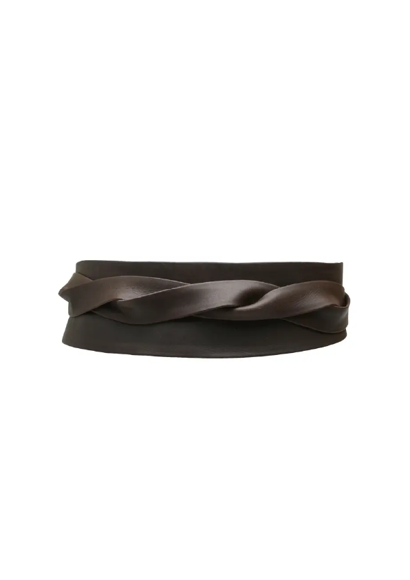 Wrap Belt - Chocolate - OS