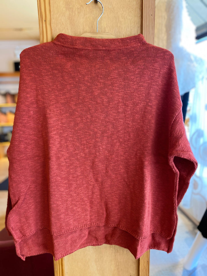 Mock Neck Pullover