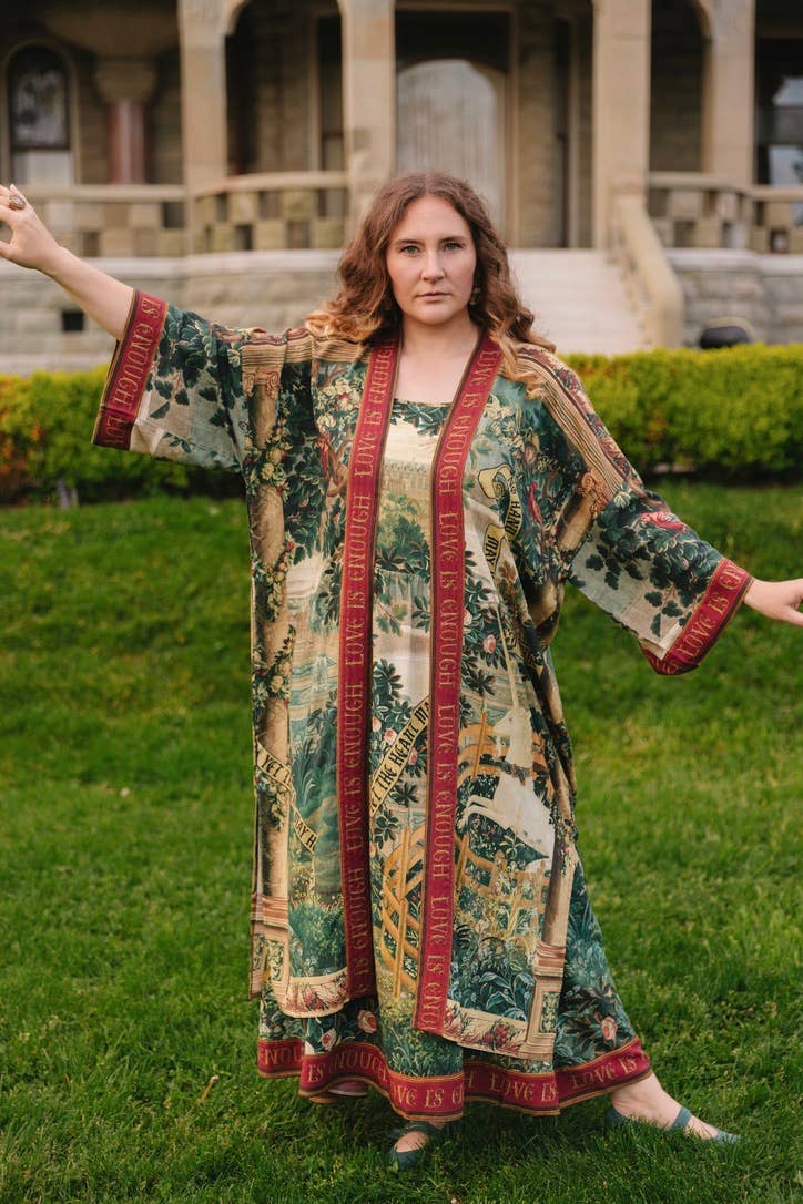Wildheart Opera Duster Kimono Robe ft. Unicorn & Castle