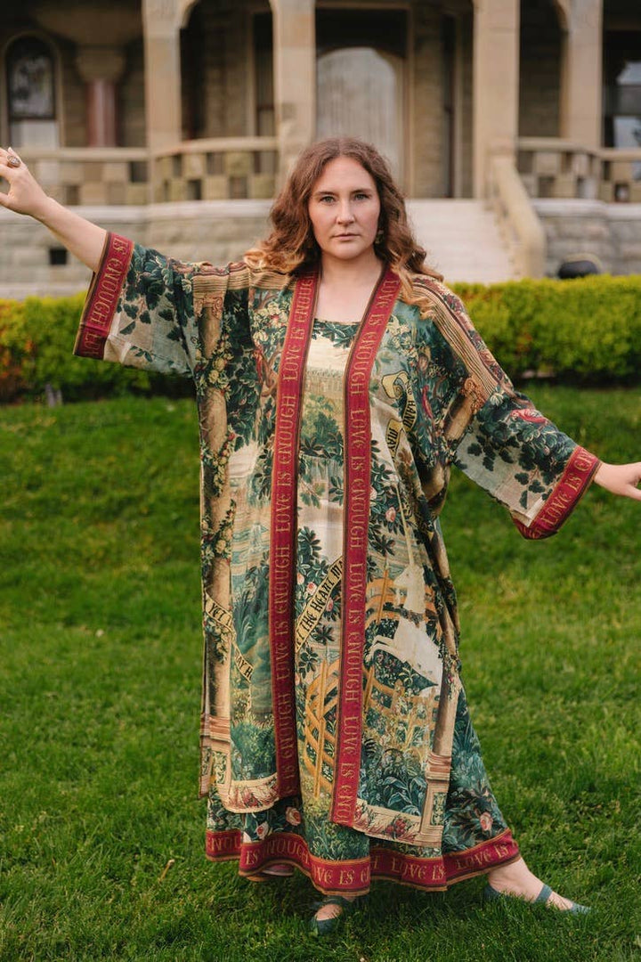 Wildheart Opera Duster Kimono Robe ft. Unicorn & Castle
