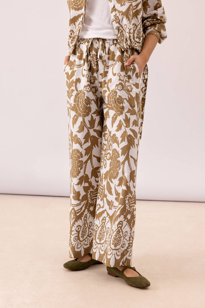 Floral Printed Pants