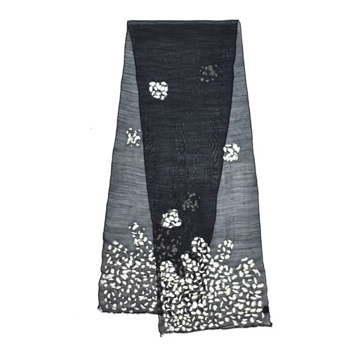 Patricio Yarn Embroidered Scarf