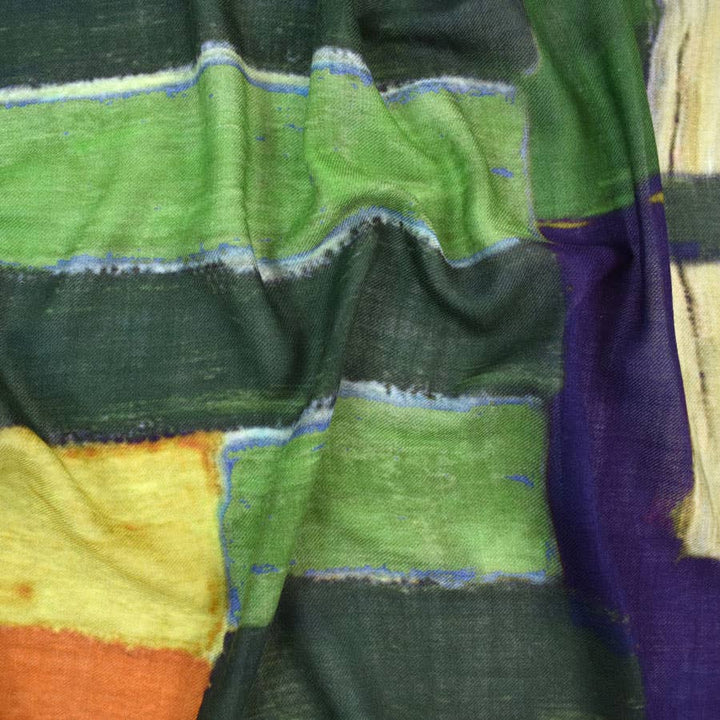 Neela Modern Abstract Scarf