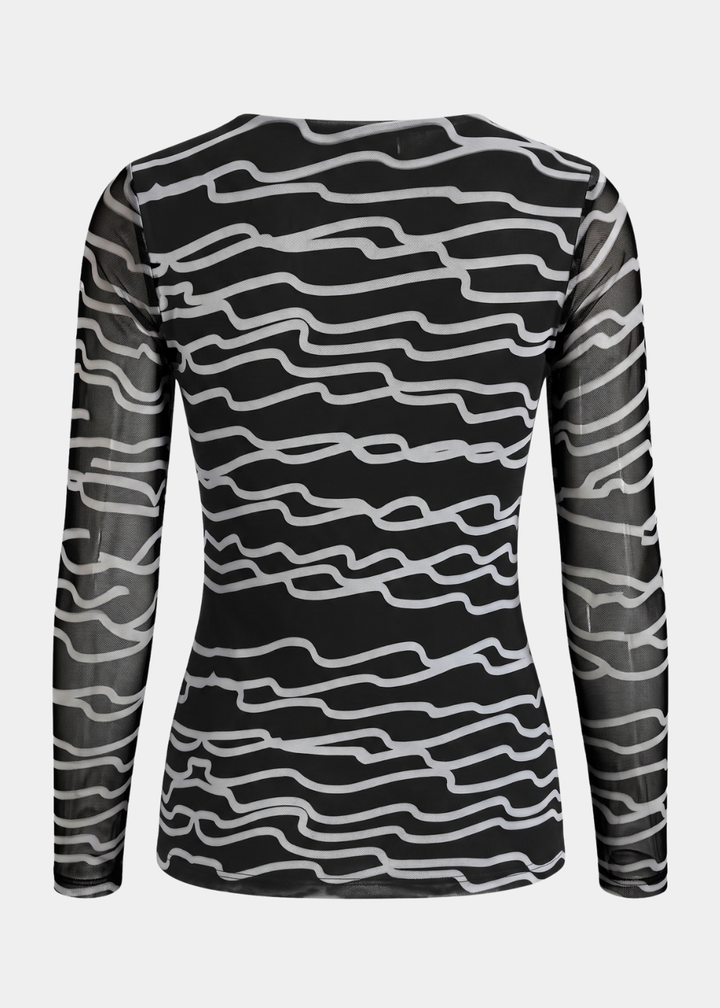 In Waves - Florence Double Sheer Top